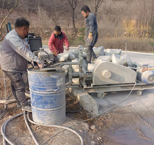 丰南路面下沉注浆